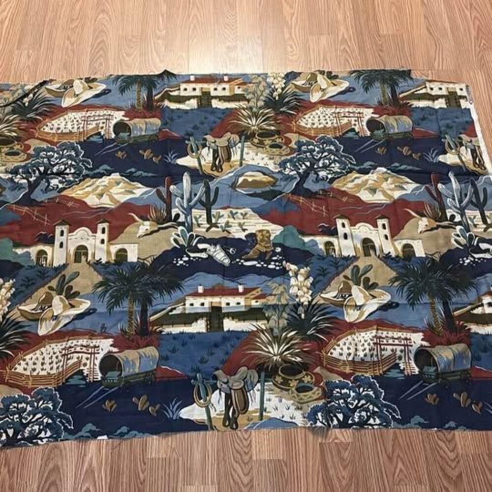 Vintage Atelier Originals Western Fabric Remnant